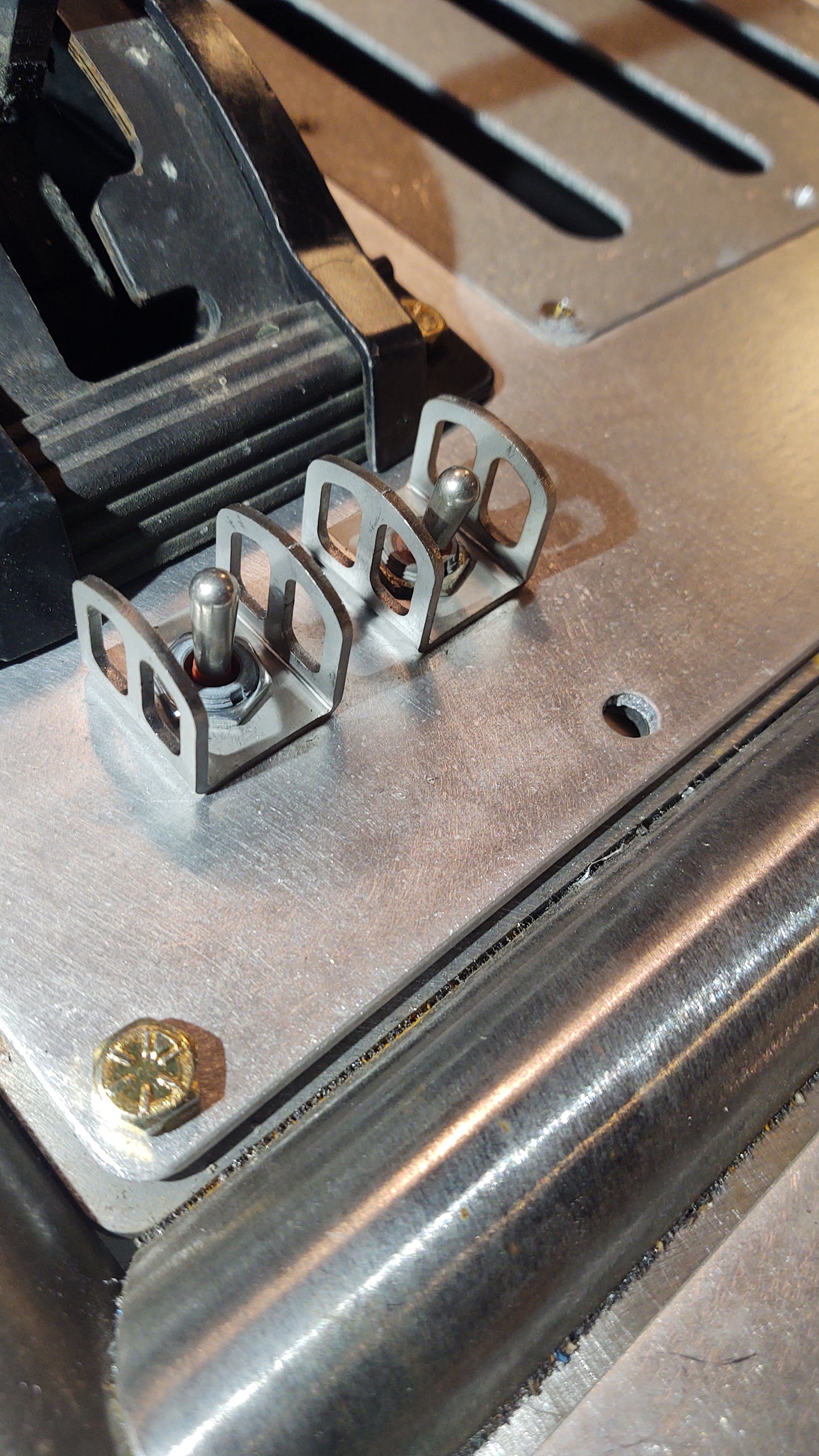 Toggle Switch Safety Guard Stainless
