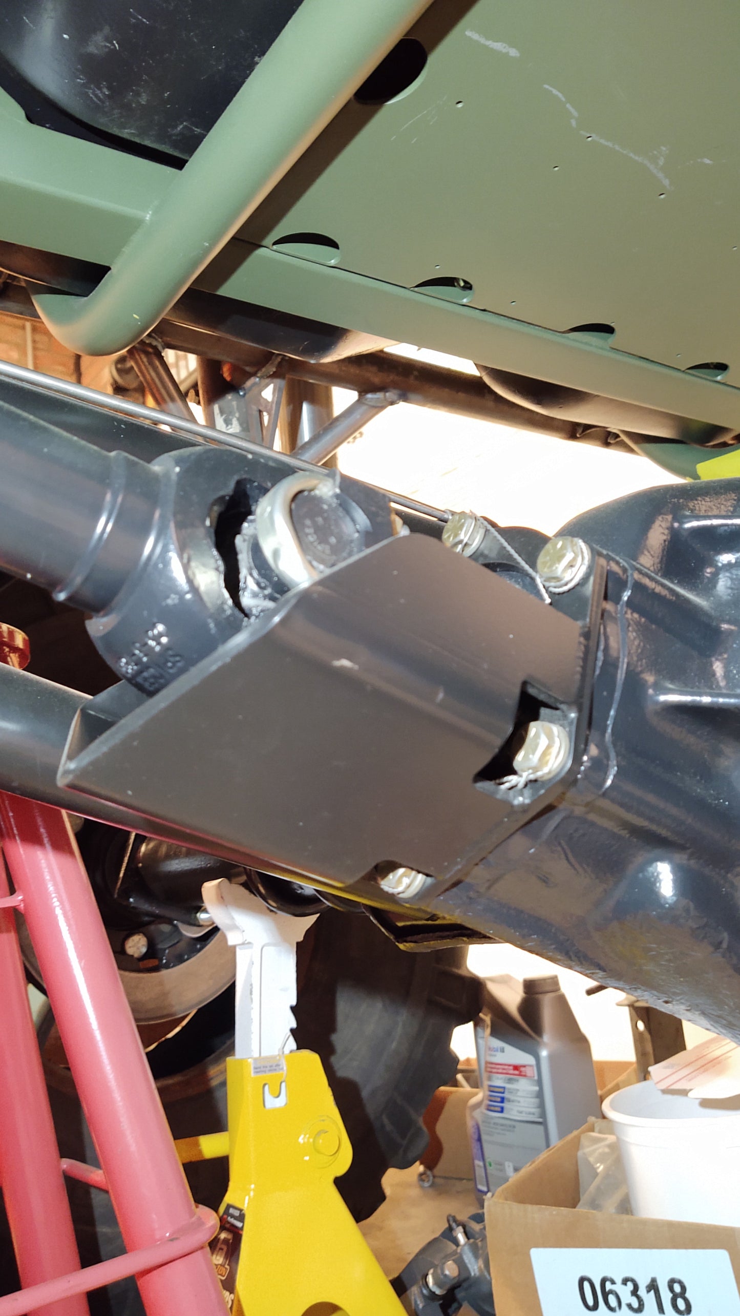 14 Bolt pinion guard